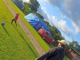 Good space between campers