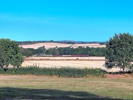 Beautiful farmland views.