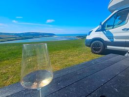 What a view to relax with.