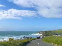 Watergate bay only a 5 min drive from penvose!
