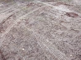 Op deze plek kwamen wij aan met onze caravan gelukkig maar 2 nachten.