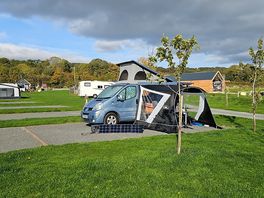 The van