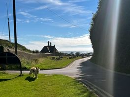 Walk from campsite to beach