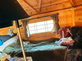 Inside the lodge