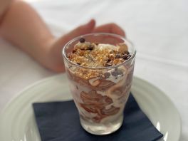 Dessert in restaurant