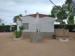 The entrance.