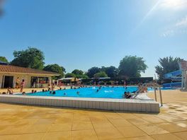 Swimming pool next door