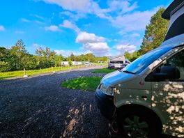 View from the pitches