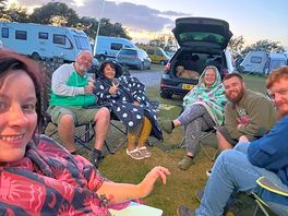 Family on tour