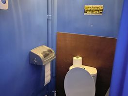 Fairy lights in the toilets!