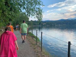Lovely walk by the lake