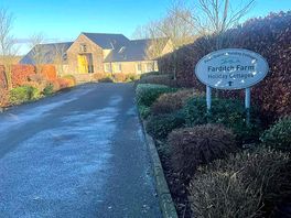 Road up to the campsite