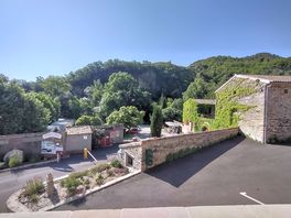 Overlooking site slip road