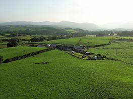 Scafell in the distance.