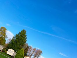 Lovely blue sky.