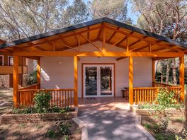 Exterior of the accessible cottage