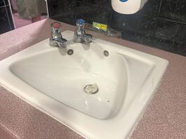 The bathroom