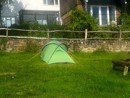 This building is the daycentre. as you can see it is practically on the campsite.