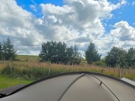 One of several camp site areas