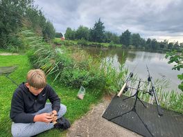 Waiting for carp .