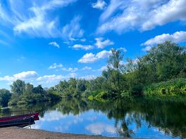 Campsite lake