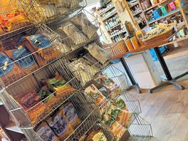 The bake house in the nearby village