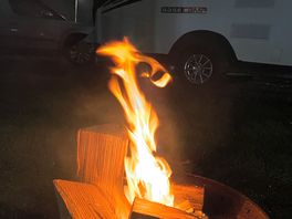 Firepits and logs available on site