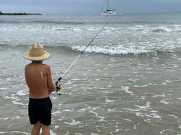 Family friendly beach suitable for fishing, sup, body-boarding etc.