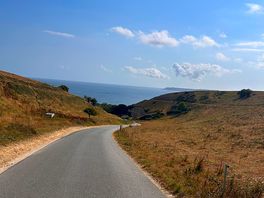 View from the road leading to campsite