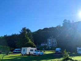 Great view from caravan
