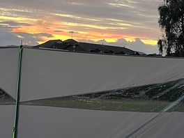 End of lovely day
