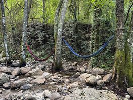 Hammocks by the river
