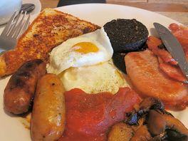 Excellent breakfast.