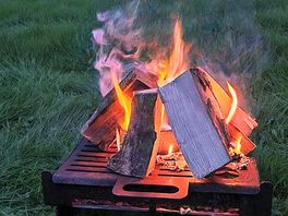 Fire pit hire £3 per night