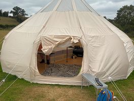 Lunar bell tent.
