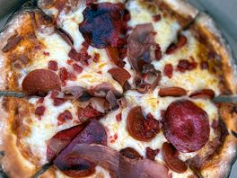 Pizzas available on a friday night during our stay.