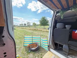 View from the van