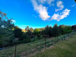 The view from the deck of the cabin perfect place to sit and eat dinner or your morning cuppa
