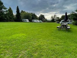 The campsite from the top pitches