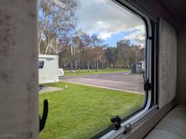 View from our caravan