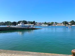 View across to sainte-marine.