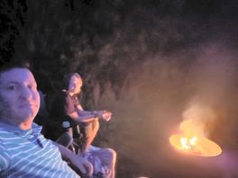 Fire pits included - they have grills so you can bbq in them
