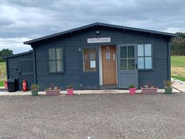 Immaculate shower/toilet block