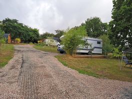 Top end of eight pitches for campers.