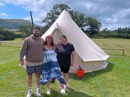 At ca's campsite wales great spacious campsite