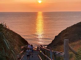 Breath taking sun sets
