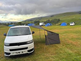 The view from our set up