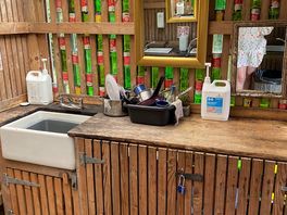 Clean facilities-kitchen area