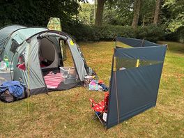 Not boxed in, flexible pitches surrounded by trees and bushes; private and peaceful