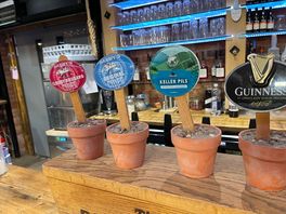 Choice of beers brewed in the grounds